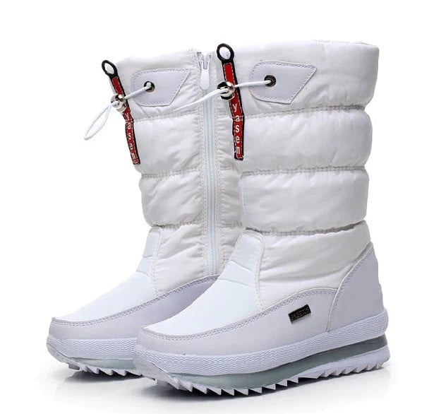 GRW Orthopedic Women Boot Fur Lined Warm Waterproof NonSlip Fashion Snow Boots GroovyWish