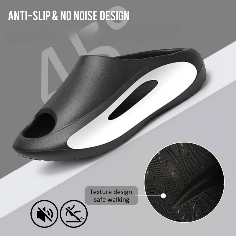 GRW Unisex Slippers AirLift Thick Bottom Foam Platform Slides GroovyWish