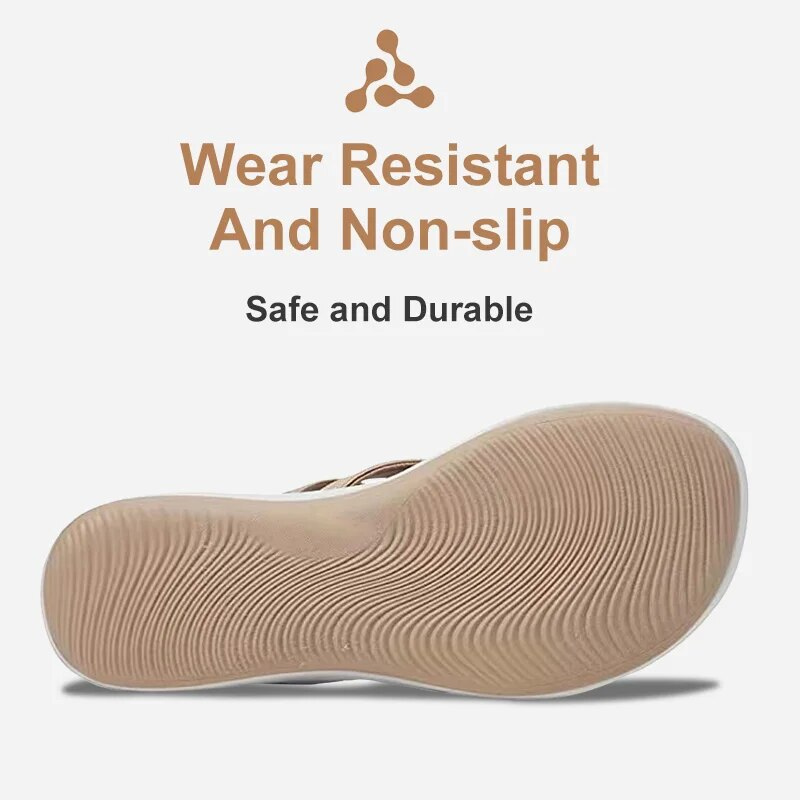 GRW Orthopedic Women Sandals Soft Comfortable Summer Sandal Trend GroovyWish