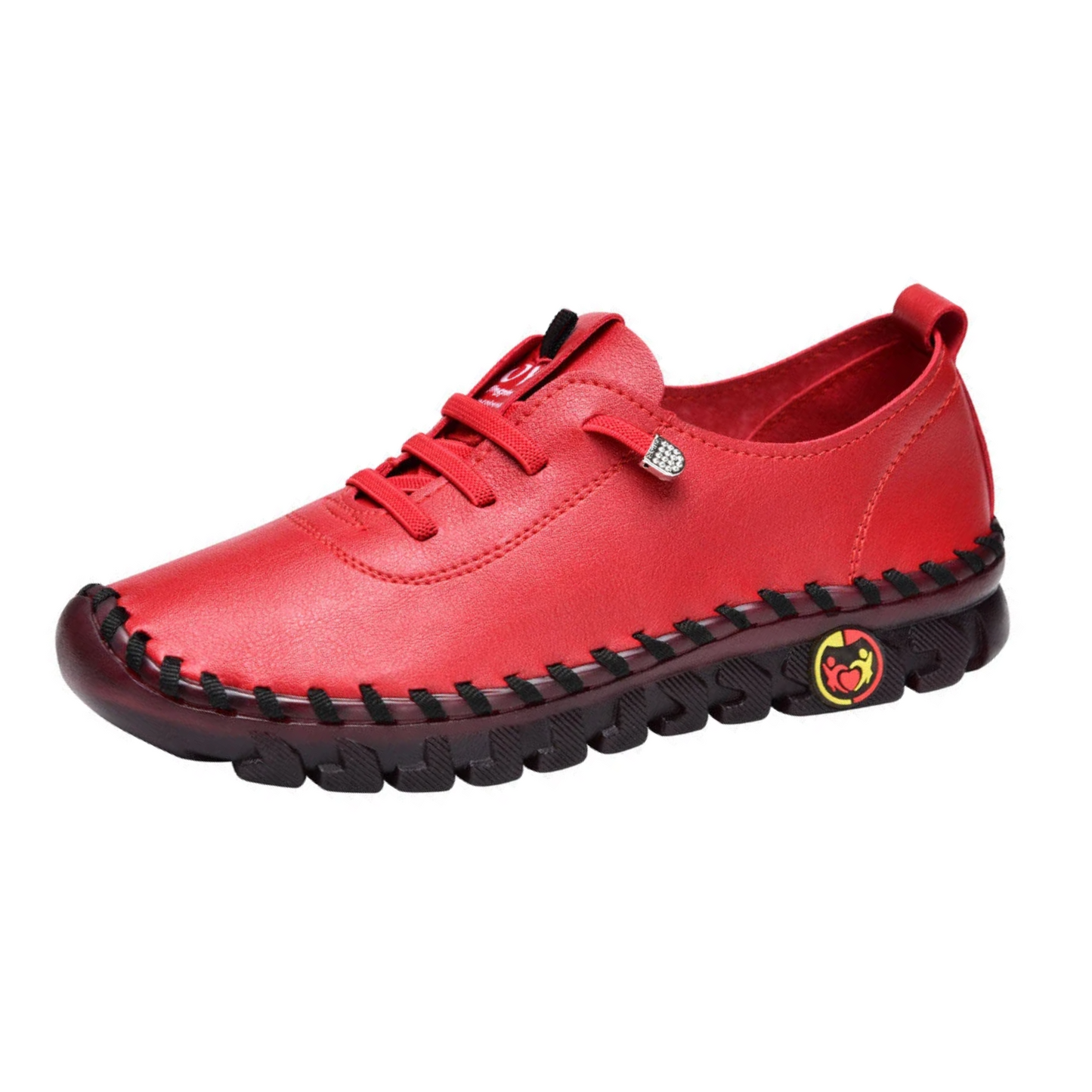 GRW Orthopedic Shoes For Women Soft Non-slip Lace Up Arch-support Leather Fashion GroovyWish