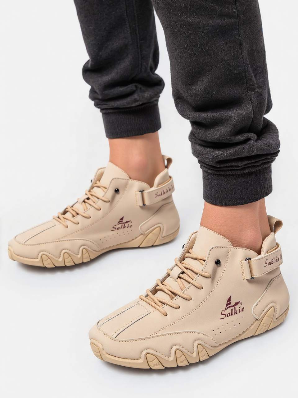 GRW Orthopedic Shoes For Women Soft Ankle Support Leather Daily GroovyWish