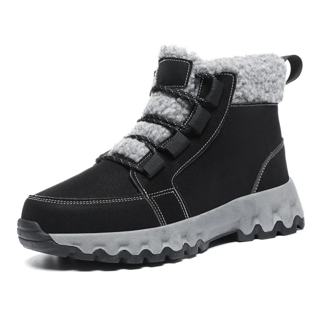 GRW Ortho Herrenstiefel Bequeme warme Fleece-Winterstiefel