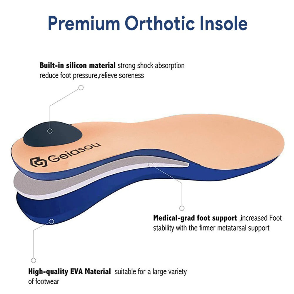 GRW Orthopädische Winterstiefel für Herren | Warme Fußgewölbeunterstützung, bequem