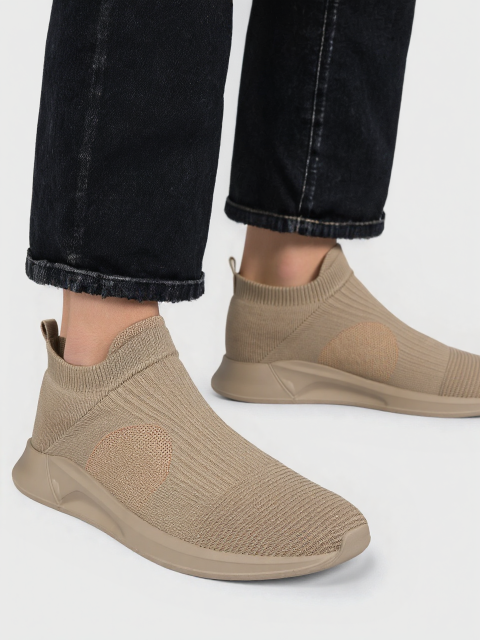 GRW Orthopedic Men Shoes Breathable Walking Slip-on Sock Gym Casual Shoes GroovyWish