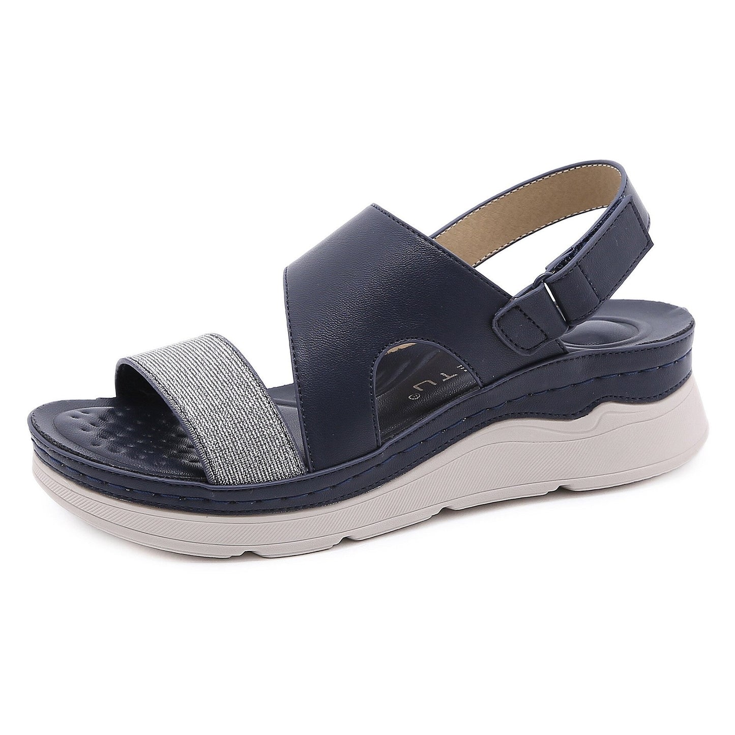 Groovywish Ladies Casual Comfortable Adjustable Backstrap Sandals GroovyWish