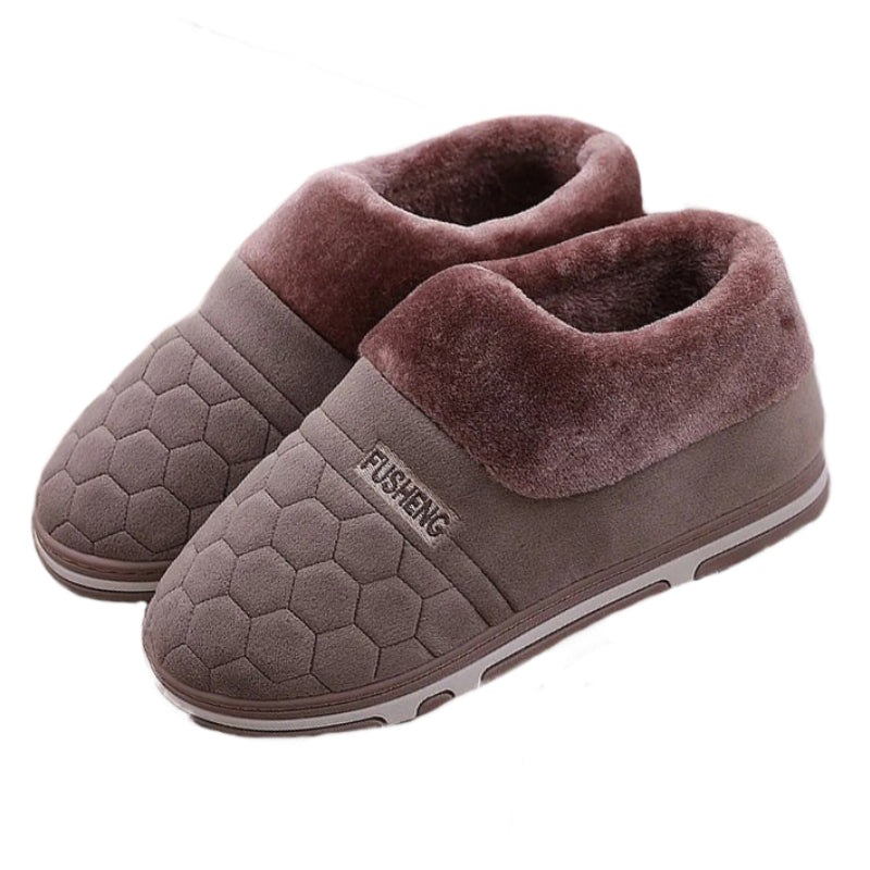 Mens wrap around discount slippers