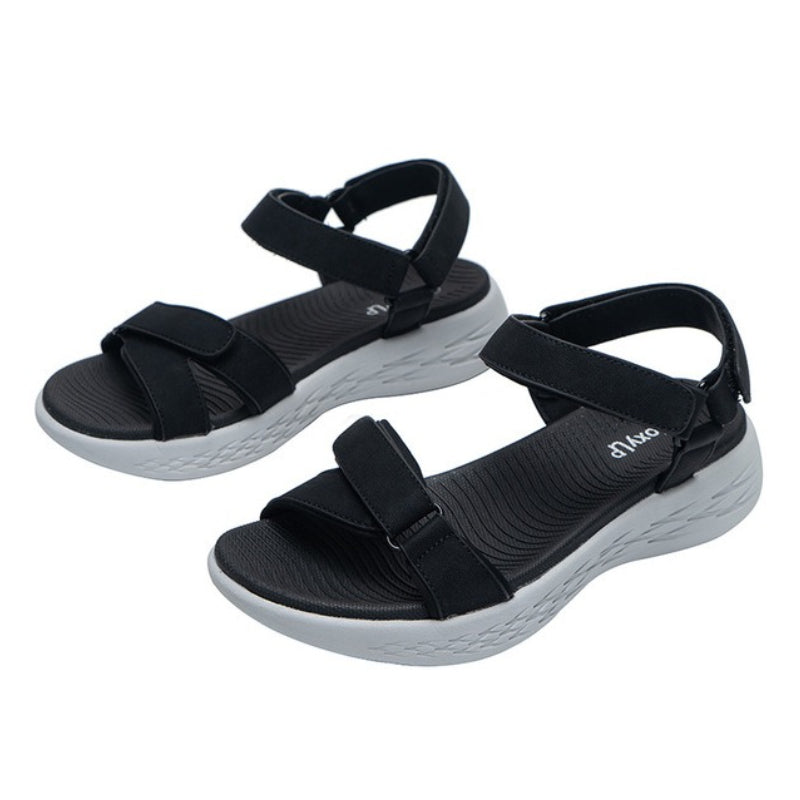GroovyWish Velcro Buckle EVA Platform Orthopedic Sandals For Women Casual Summer 2023 GroovyWish