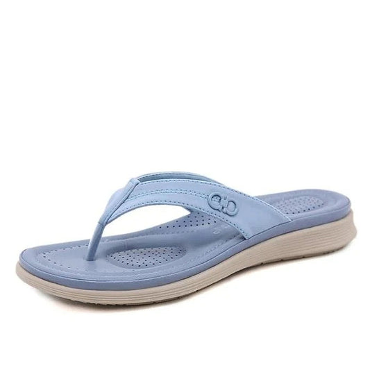 Groovywish Orthopedic Women Sandals Soft Sole Massage Casual Summer Beach Flip-flops