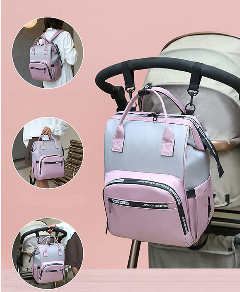 GroovyWish Wickeltasche, große Kapazität, wasserdichte Tragetasche für Damen