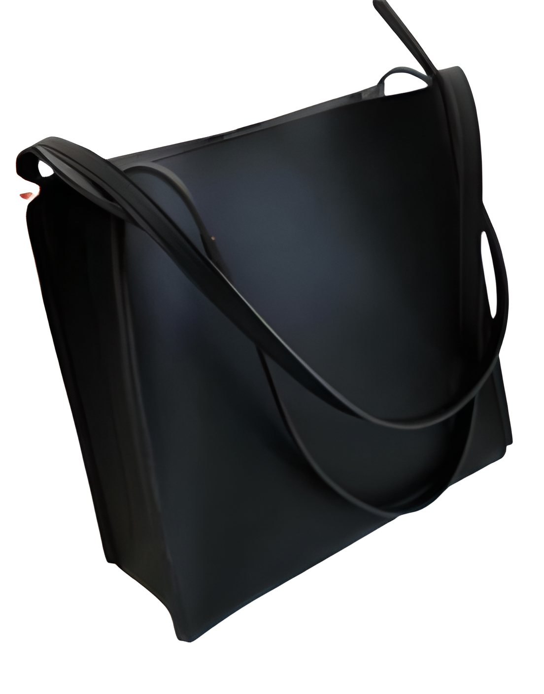 GroovyWish Tragetasche aus echtem Leder, große Aufbewahrung, einfarbig, Schultertasche für Damen