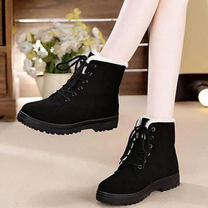 GRW Orthopedic Boots For Women Arch Support Snowy Warm Fur Plush Insole Winter Boots