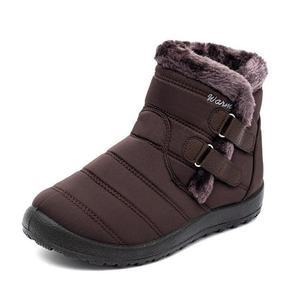 GRW Orthopedic Boots For Women Waterproof Non-Slip Soles Warm Fur Plush Winter Boots