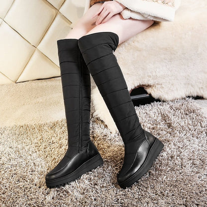 GRW Orthopedic Women Boot Over Knee High Warm Snowy Winter Boots