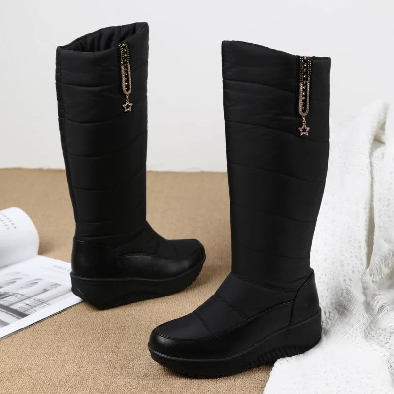 GRW Orthopedic Women Boot Arch Support Comfortable Warm WaterProof AntiSlip Knee High Boots