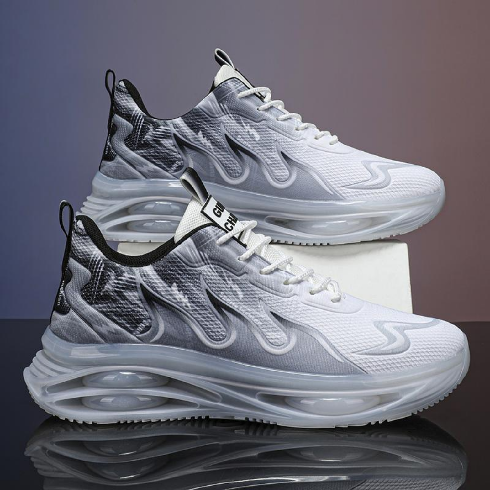 GRW Men Orthopedic Shoes Comfortable Shock-absorbing Heel Sneakers GroovyWish