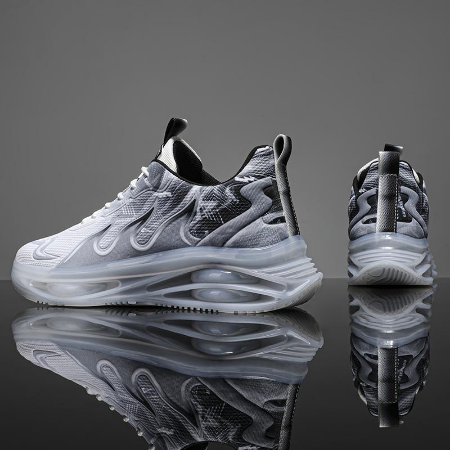 GRW Men Orthopedic Shoes Comfortable Shock-absorbing Heel Sneakers GroovyWish