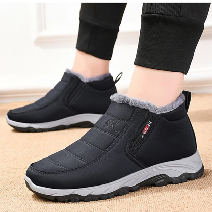 GRW Best Orthopedic Women Boot Waterproofing Slip on Warm Fur Lining Boots