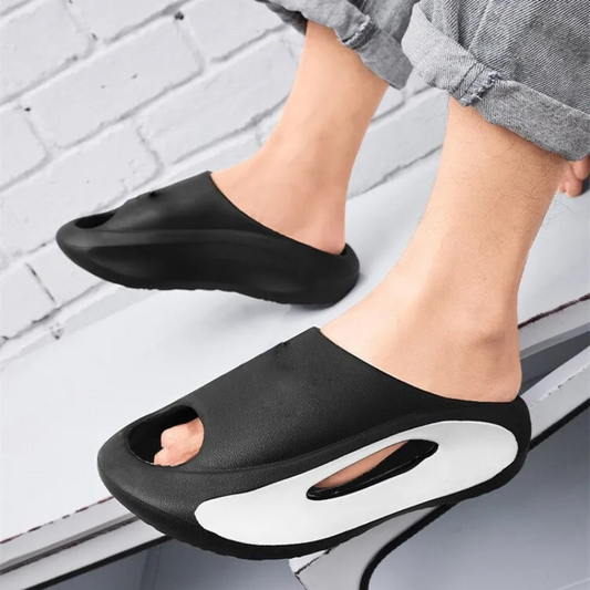 GRW Unisex Slippers AirLift Thick Bottom Foam Platform Slides