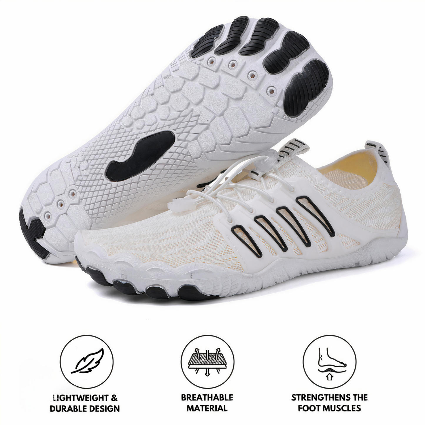 GRW Ortho Barefoot Shoes Men | Non-slip Nature Comfort Lightweight Shoes
