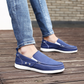 GRW Orthopedic Women Shoes Canvas Lightweight Slip-On Walking Casual Shoes