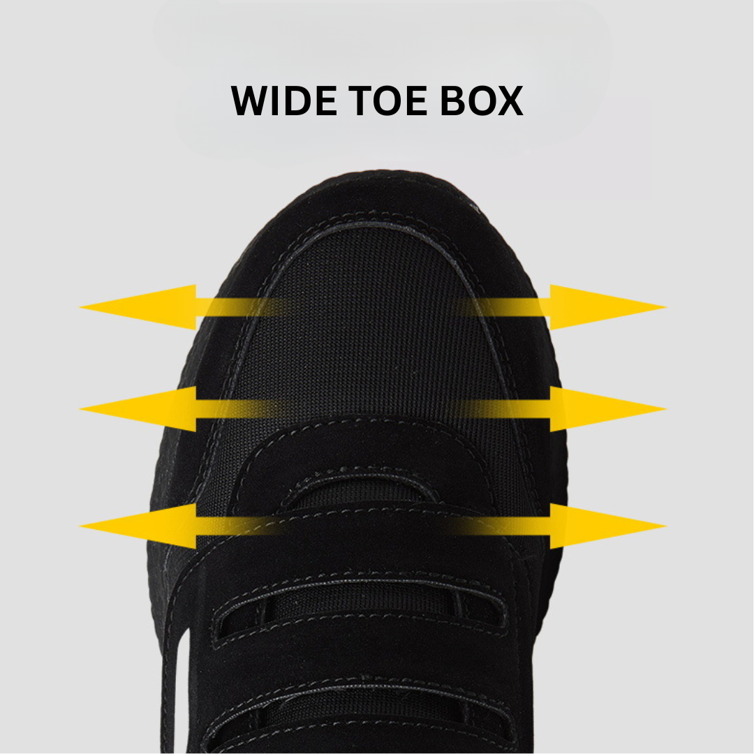 GRW Men Orthopedic Shoes Comfortable Diabetic Arch-support Casual Velcro Lightweight