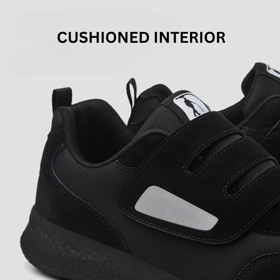 GRW Men Orthopedic Shoes Comfortable Diabetic Arch-support Casual Velcro Lightweight