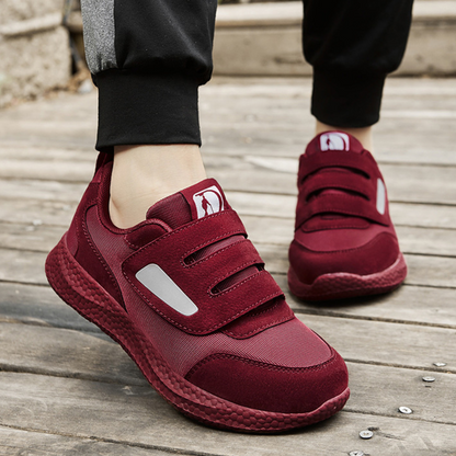 GRW Men Orthopedic Shoes Comfortable Diabetic Arch-support Casual Velcro Lightweight