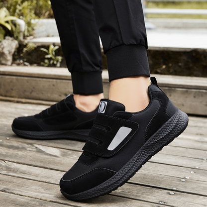 GRW Men Orthopedic Shoes Comfortable Diabetic Arch-support Casual Velcro Lightweight