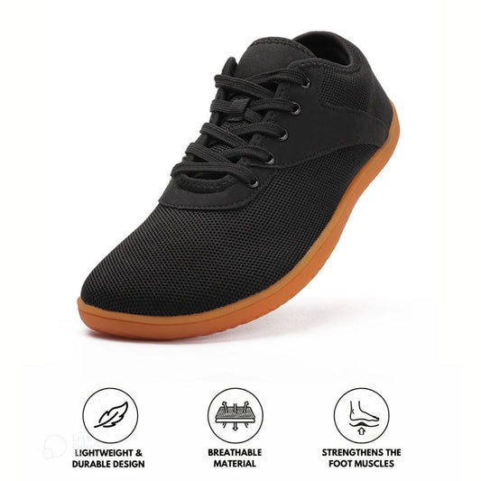 GRW Ortho Barefoot Men Shoes | Healthy Feet, Zero Drop Heel Casual Shoes