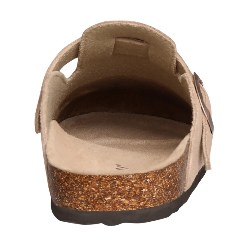 GRW Orthopedic Sandals Women’s Suede Mules Slippers Cork With Arch Support