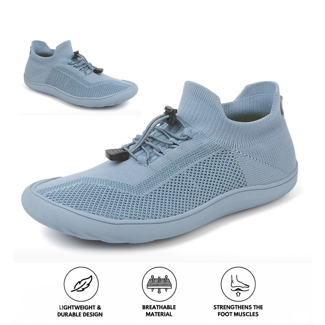 GRW Ortho Men Barefoot Shoes Comfort Breathable Knit Walking Casual Minimalist Shoes