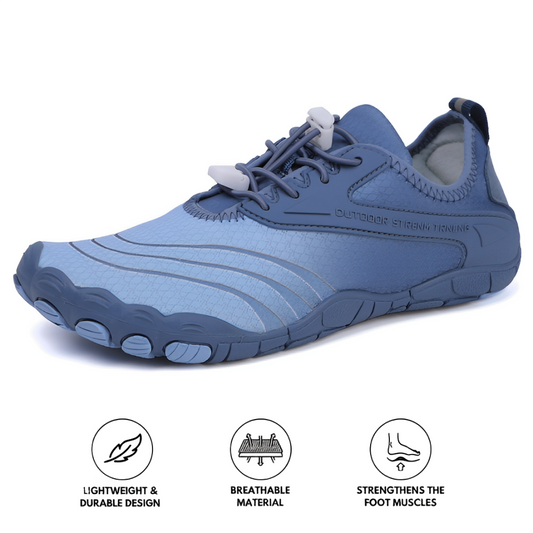 GRW Ortho Barefoot Men Shoes | Balanced Mobility, Non-slip Lightweight Everyday Shoes