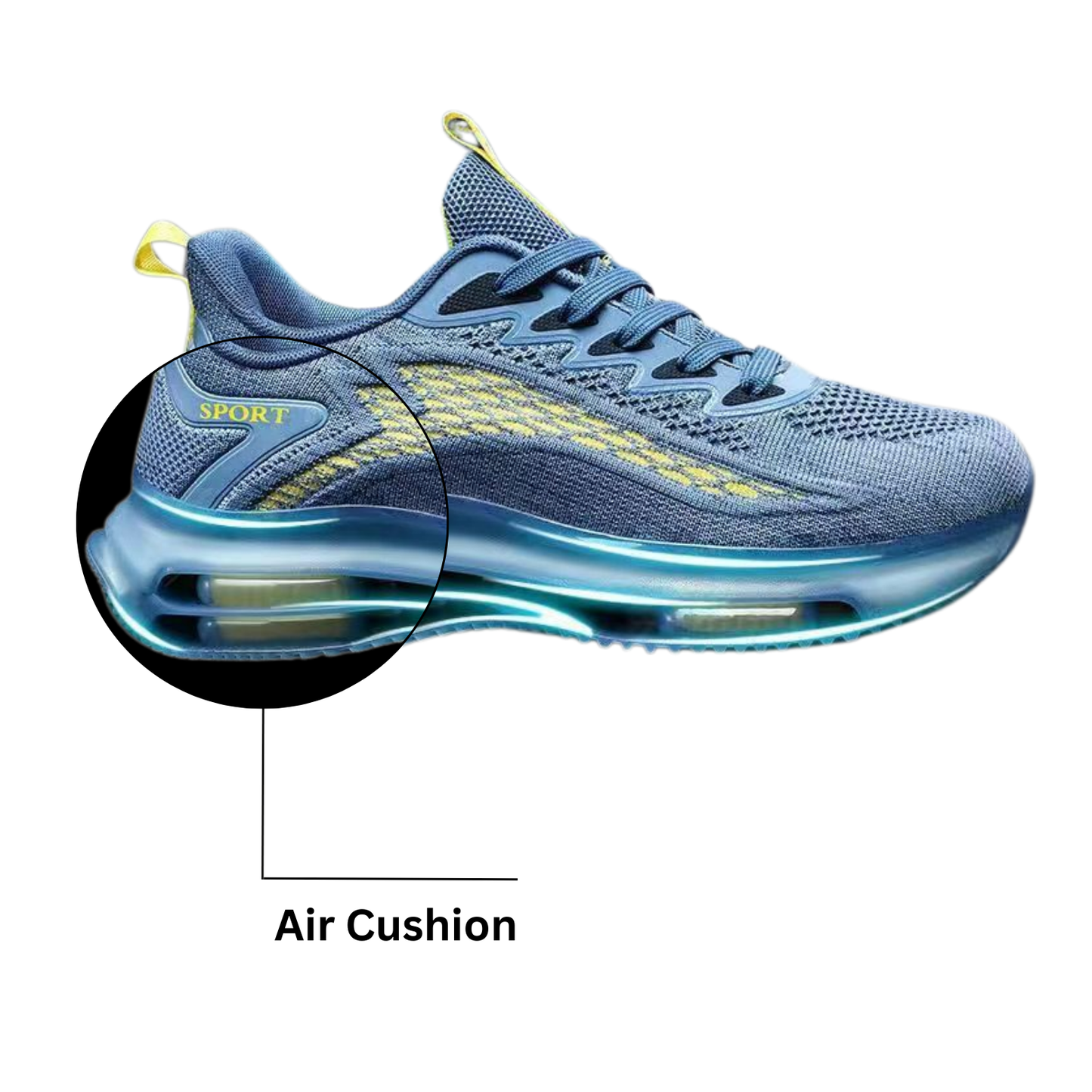GRW Women Orthopedic Shoes Shock Absorption Double Layer Air Cushion Comfortable Outdoor Activities Sneakers