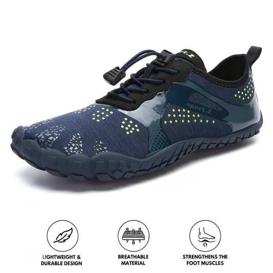 GRW Ortho Barefoot Shoes Men | All-day Comfort, Flexible Walk Everyday Outdoor Shoes