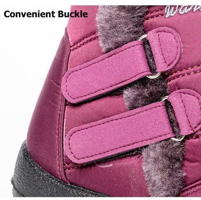 GRW Orthopedic Boots For Women Waterproof Non-Slip Soles Warm Fur Plush Winter Boots