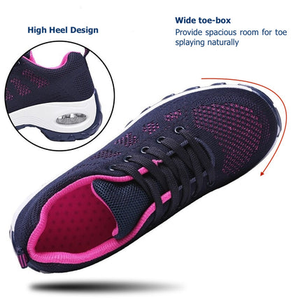 Groovywish Orthopedic Sneakers Women Casual Mesh Shoes