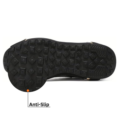 GRW Men Orthopedic Shoes Anatomical  Arch Support Comfort Leather All-day Walking Sneaker