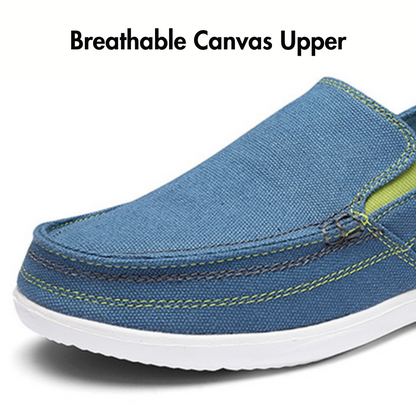 GRW Orthopedic Women Shoes Canvas Lightweight Slip-On Walking Casual Shoes