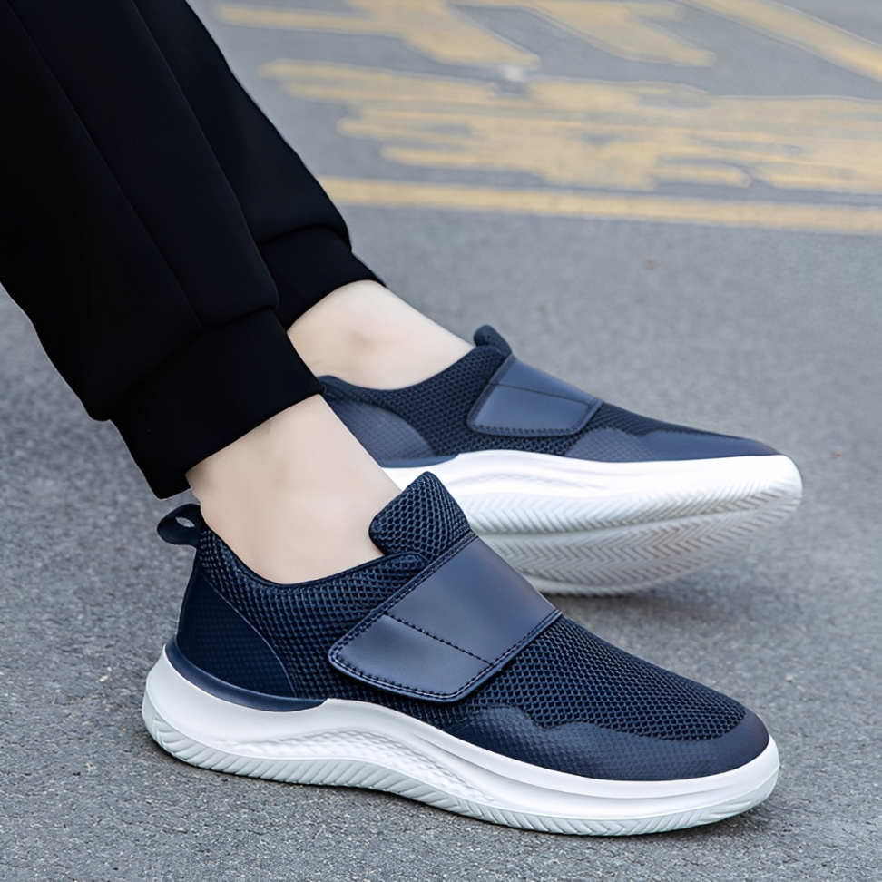 GRW Men Orthopedic Shoes Comfortable Pain-relief Diabetic Arch-support Airy Mesh Casual Walking