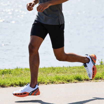 GRW Men Orthopedic Shoes Anatomical  Arch Support Comfort Leather All-day Walking Sneaker