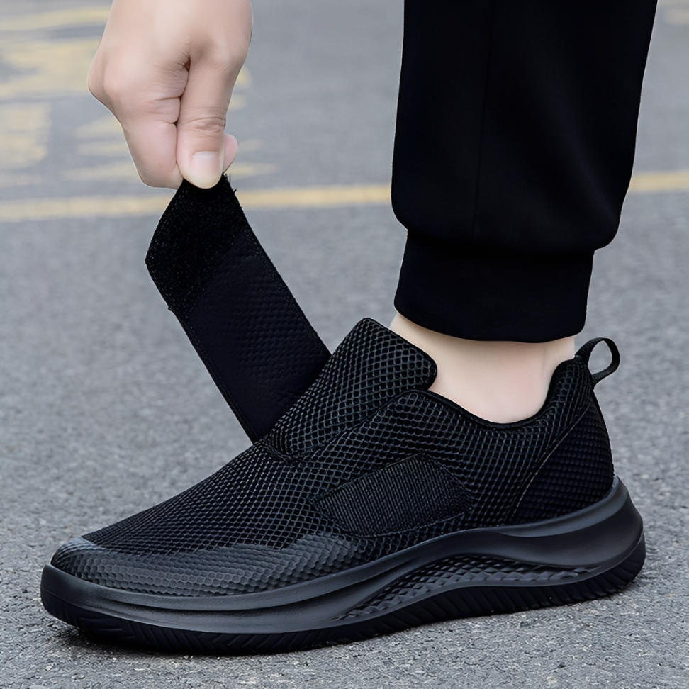 GRW Men Orthopedic Shoes Comfortable Pain-relief Diabetic Arch-support Airy Mesh Casual Walking