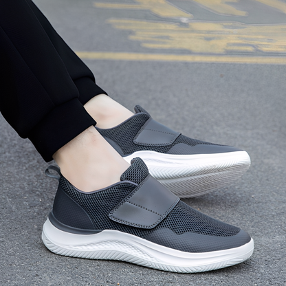 GRW Men Orthopedic Shoes Comfortable Pain-relief Diabetic Arch-support Airy Mesh Casual Walking