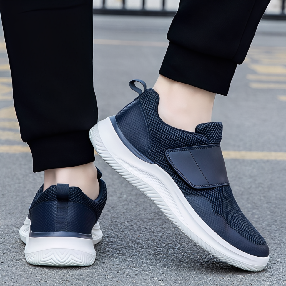 GRW Men Orthopedic Shoes Comfortable Pain-relief Diabetic Arch-support Airy Mesh Casual Walking