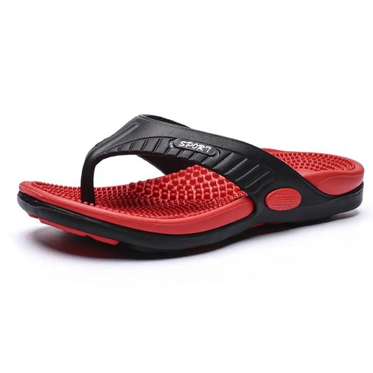 GRW Orthopedic Men Sandals Comfortable Shock-absorption Non-slip Summer Outdoor Flip Flop