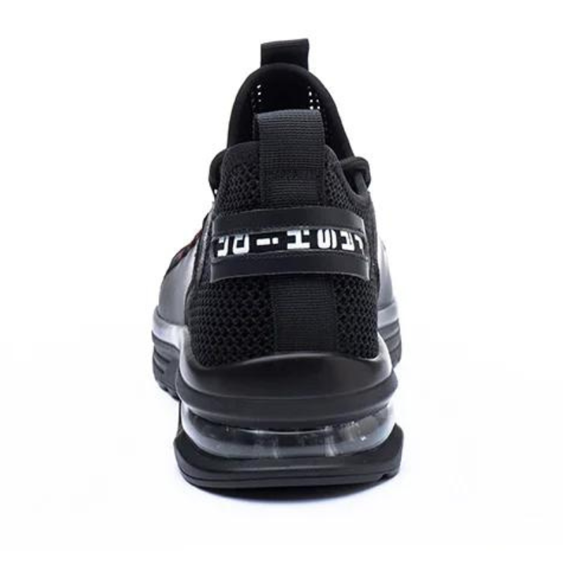 GRW Orthopedic Men Shoes Ultra-Light Breathable Steel Toe Non-Slip Work Shoes