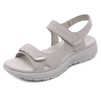 GRW Women Orthopedic Sandals Comfortable Open Toe Velcro Strap Walking Summer Sandals