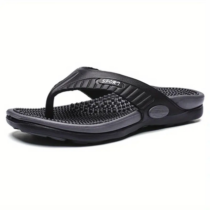 GRW Orthopedic Men Sandals Comfortable Shock-absorption Non-slip Summer Outdoor Flip Flop