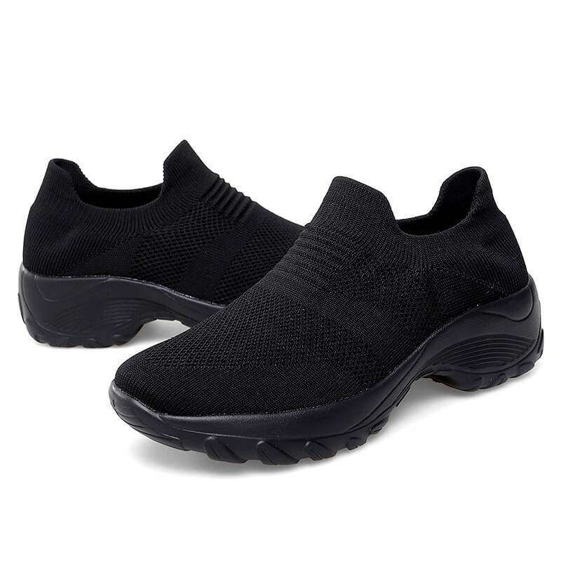 GRW Women Orthopedic Shoes Arch Support Breathable Elastic Shoes