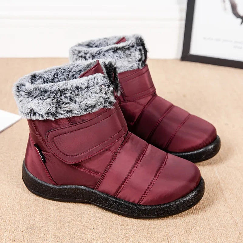 GRW Orthopedic Winter Boots Warm Snow Ankle Waterproof Non Slip Boots For Women
