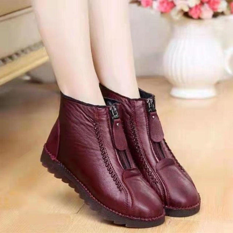 GRW Orthopedic Women Boots Arch Support Warm Water-Resistant Ankle Boot